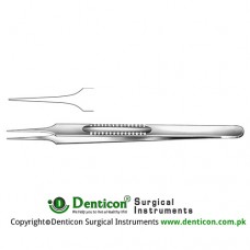 Lazar Micro Suturing Forceps Stainless Steel, 15.5 cm - 6" Tip Size 0.5 mm